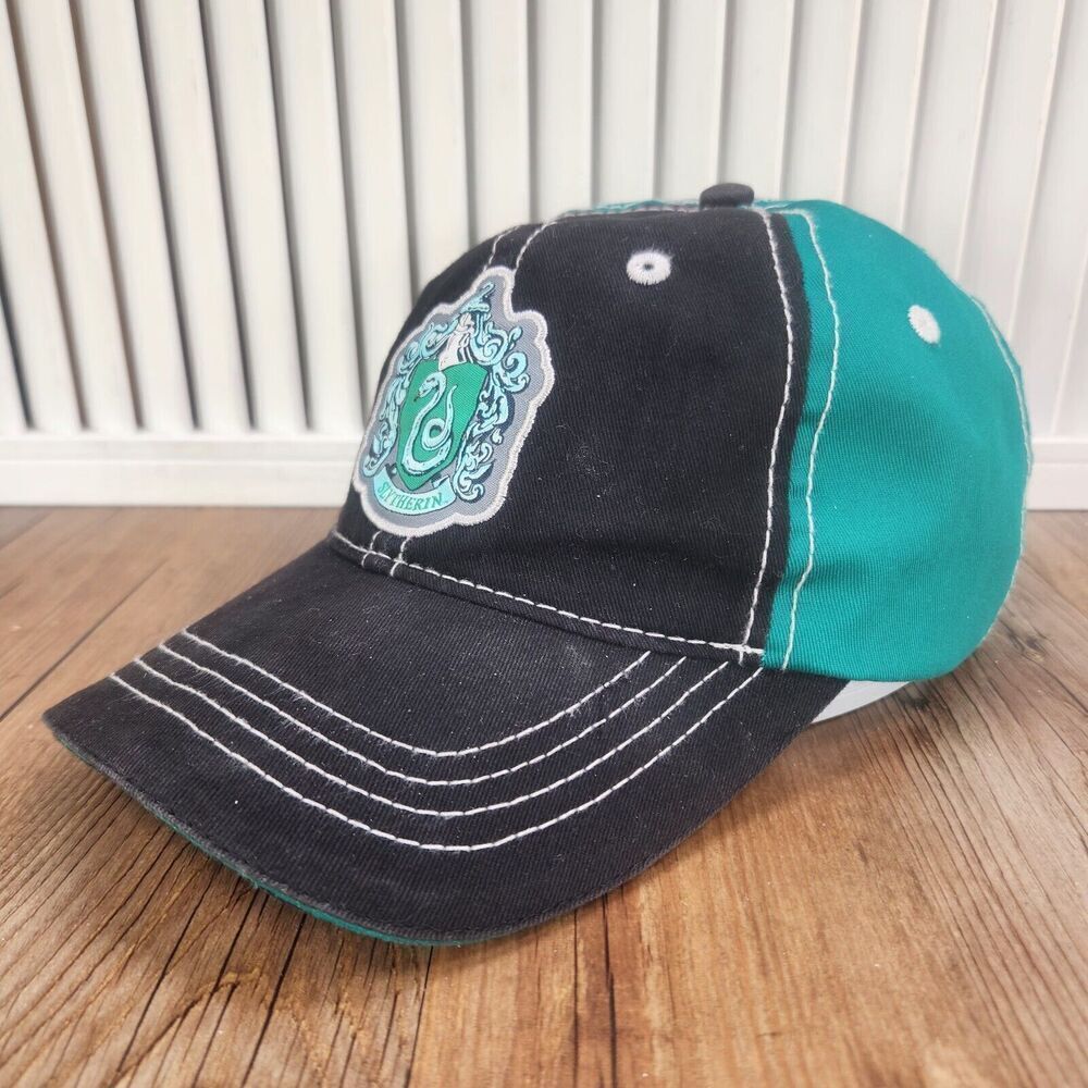 Harry Potter Slythern House Hat Cap Snapback Green Black Teen Wizard Universal